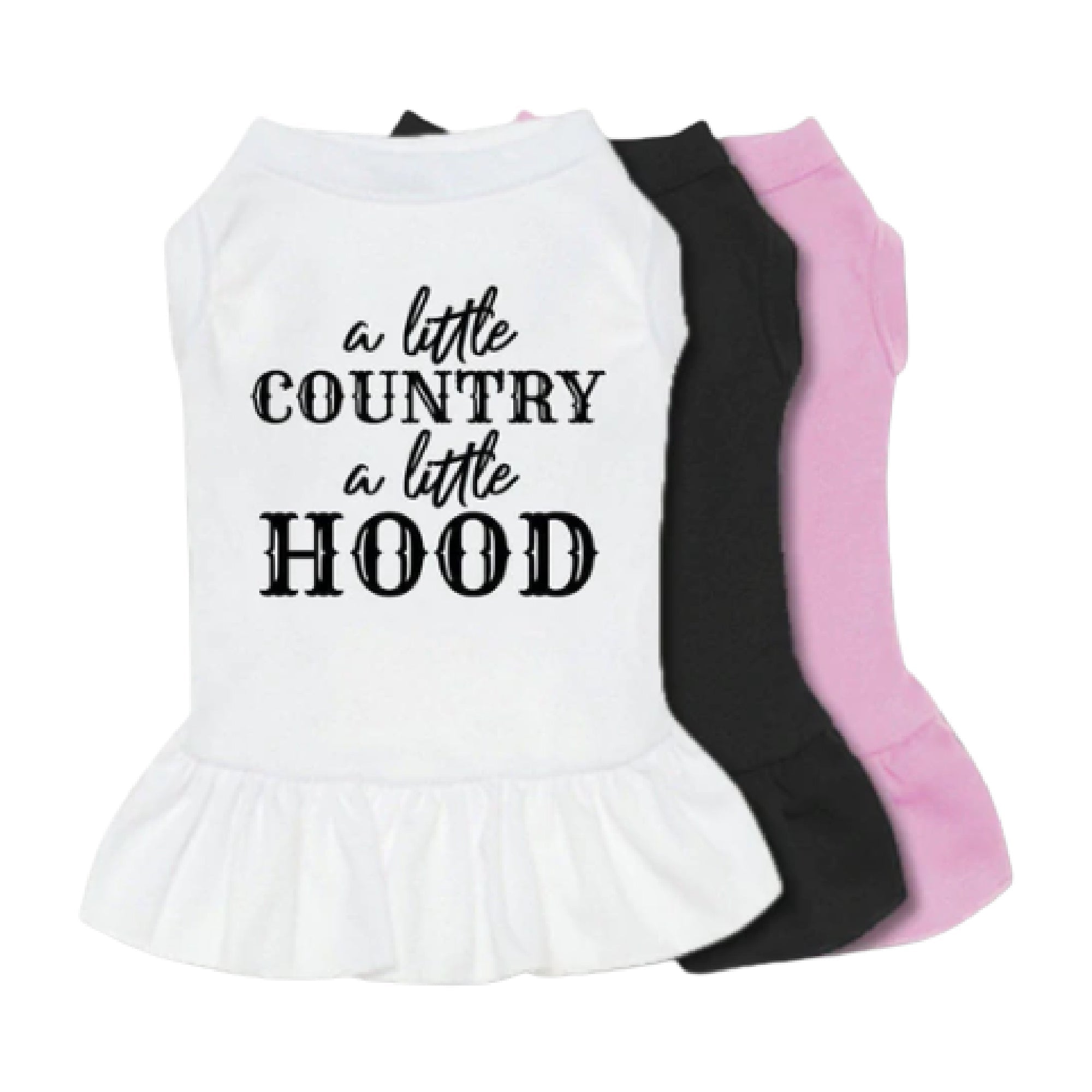 A Little Country A Little Hood Dog Dress-Dog Dress-TheHonestDog