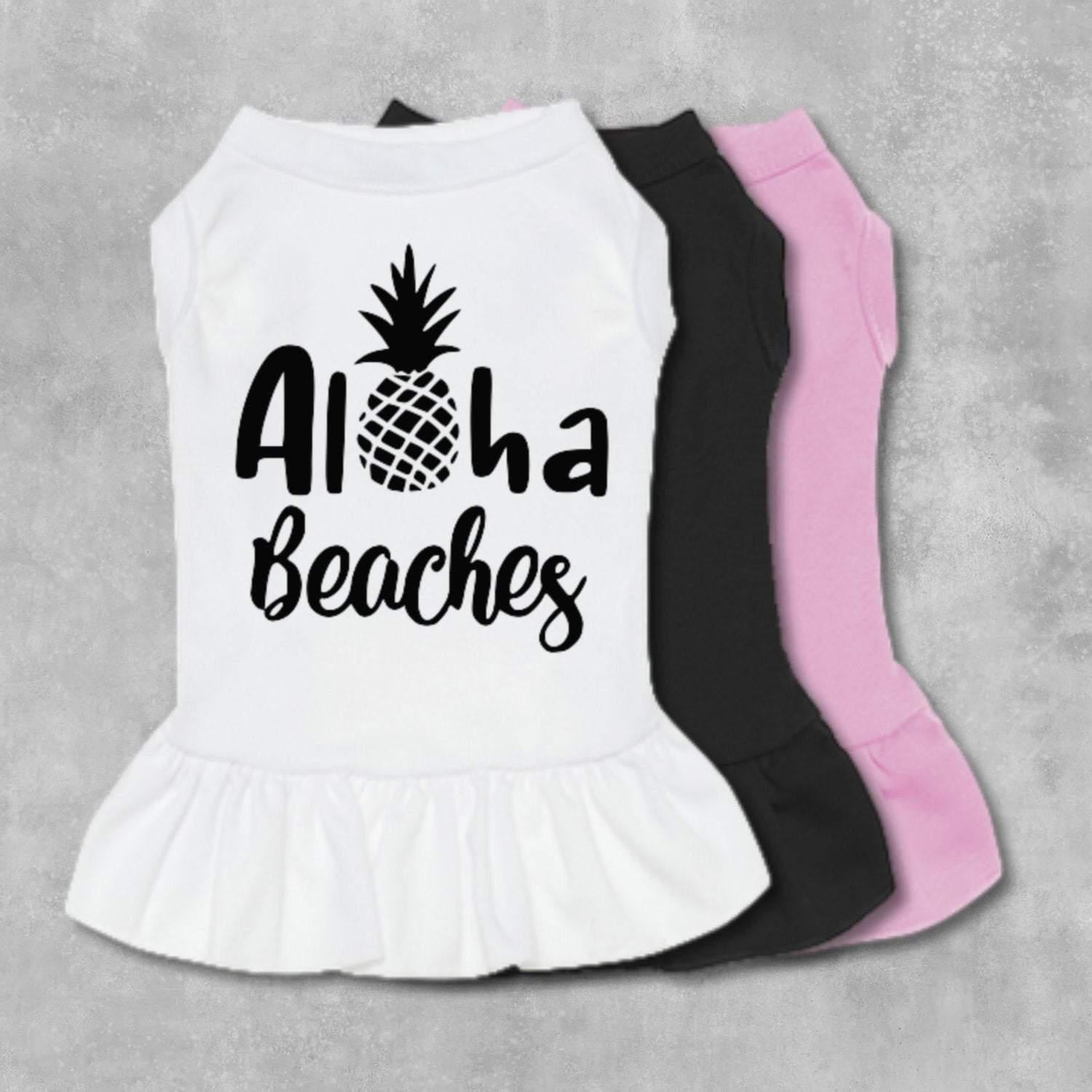 Aloha Beaches Dog Dress-The Honest Dog-TheHonestDog