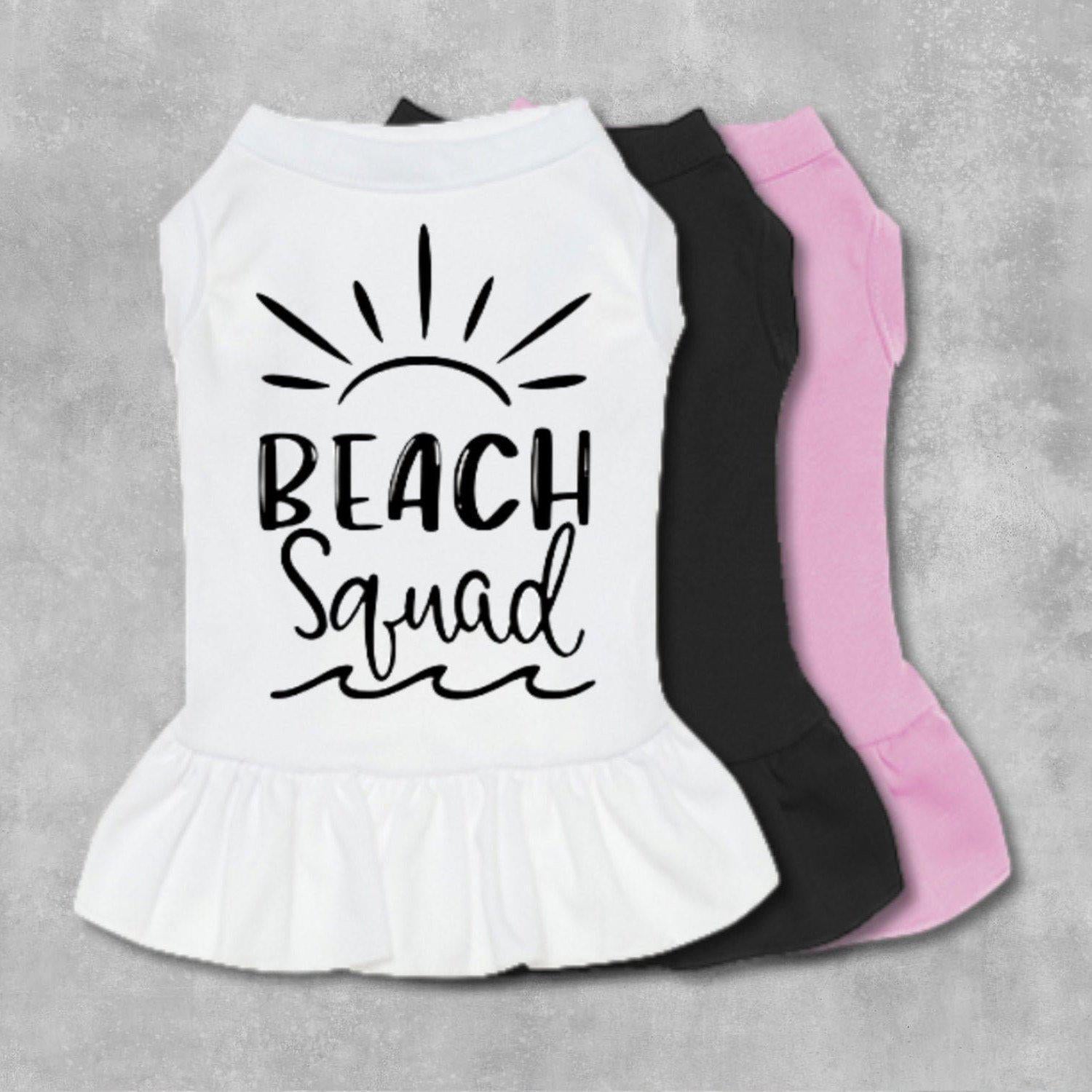 Beach Squad Dog Dress-The Honest Dog-TheHonestDog