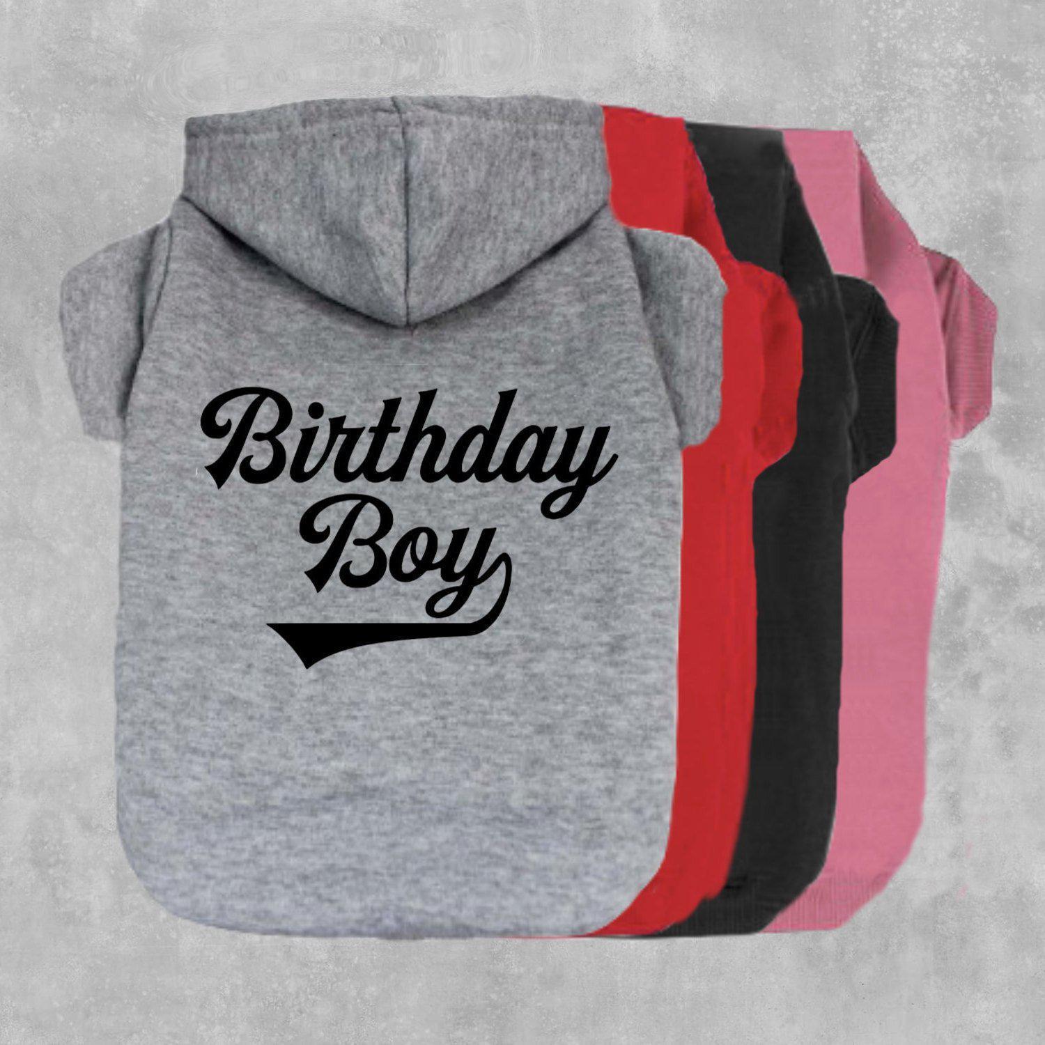 Birthday Boy Dog Hoodie-The Honest Dog-TheHonestDog