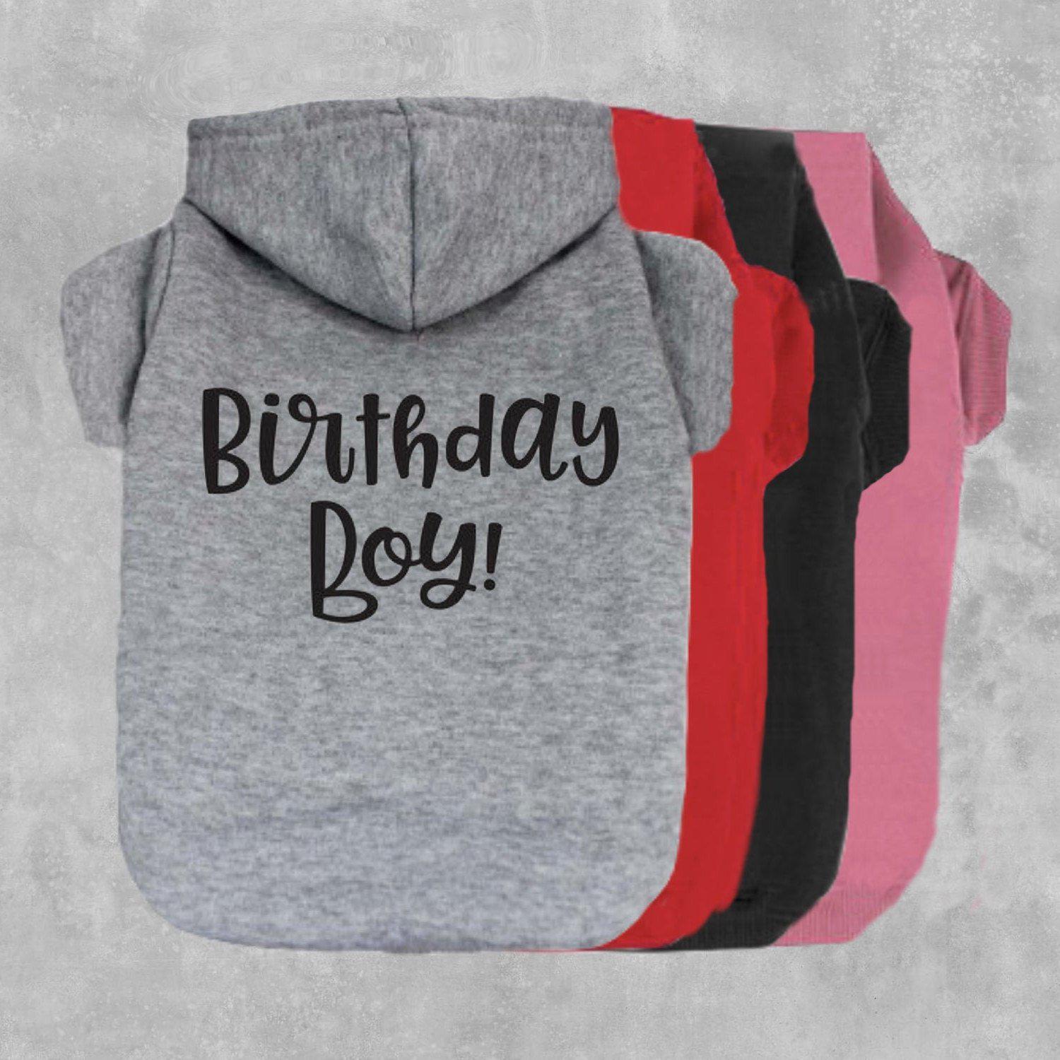 Birthday Boy! Dog Hoodie-TheHonestDog