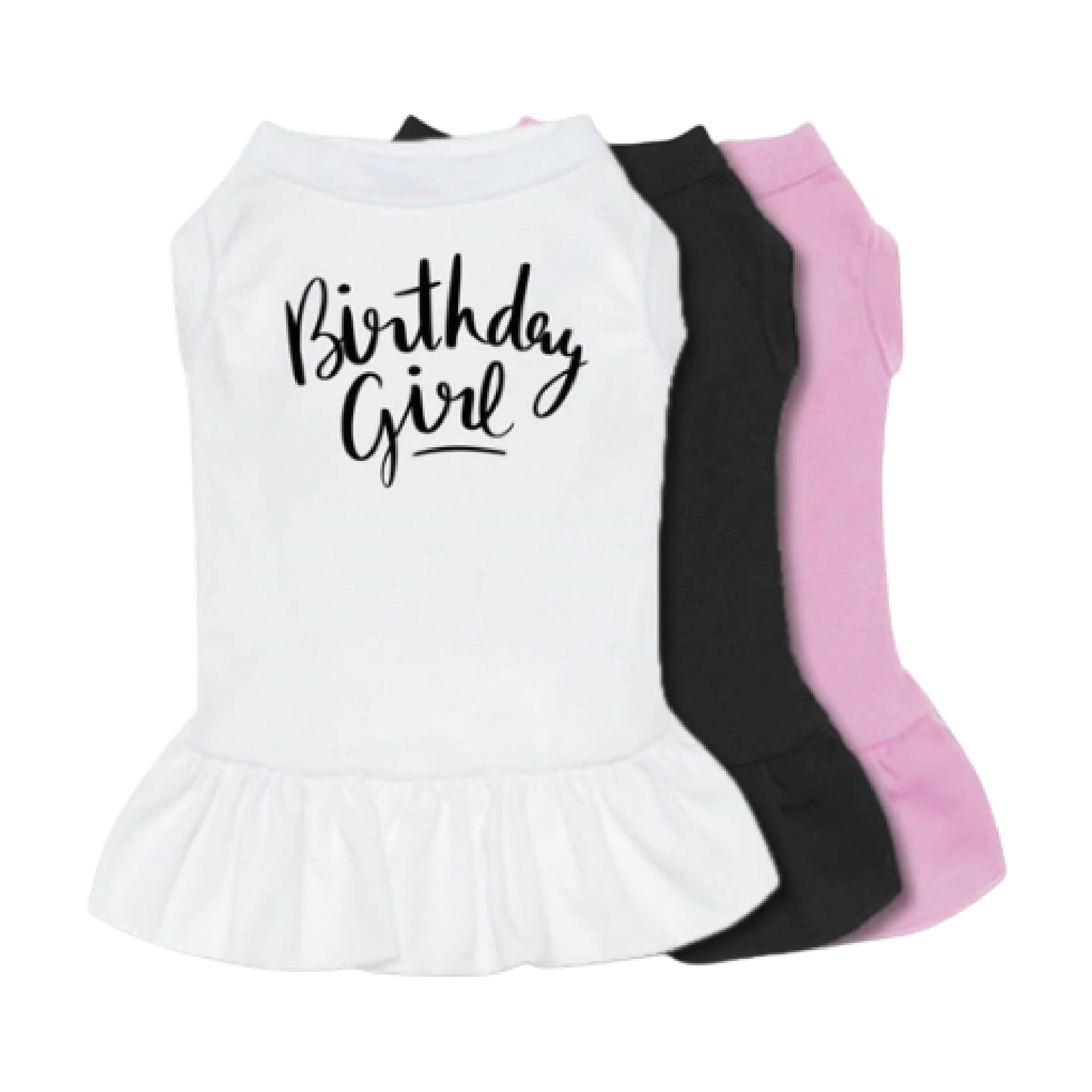 Birthday Girl Dog Dress-Dog Dress-TheHonestDog