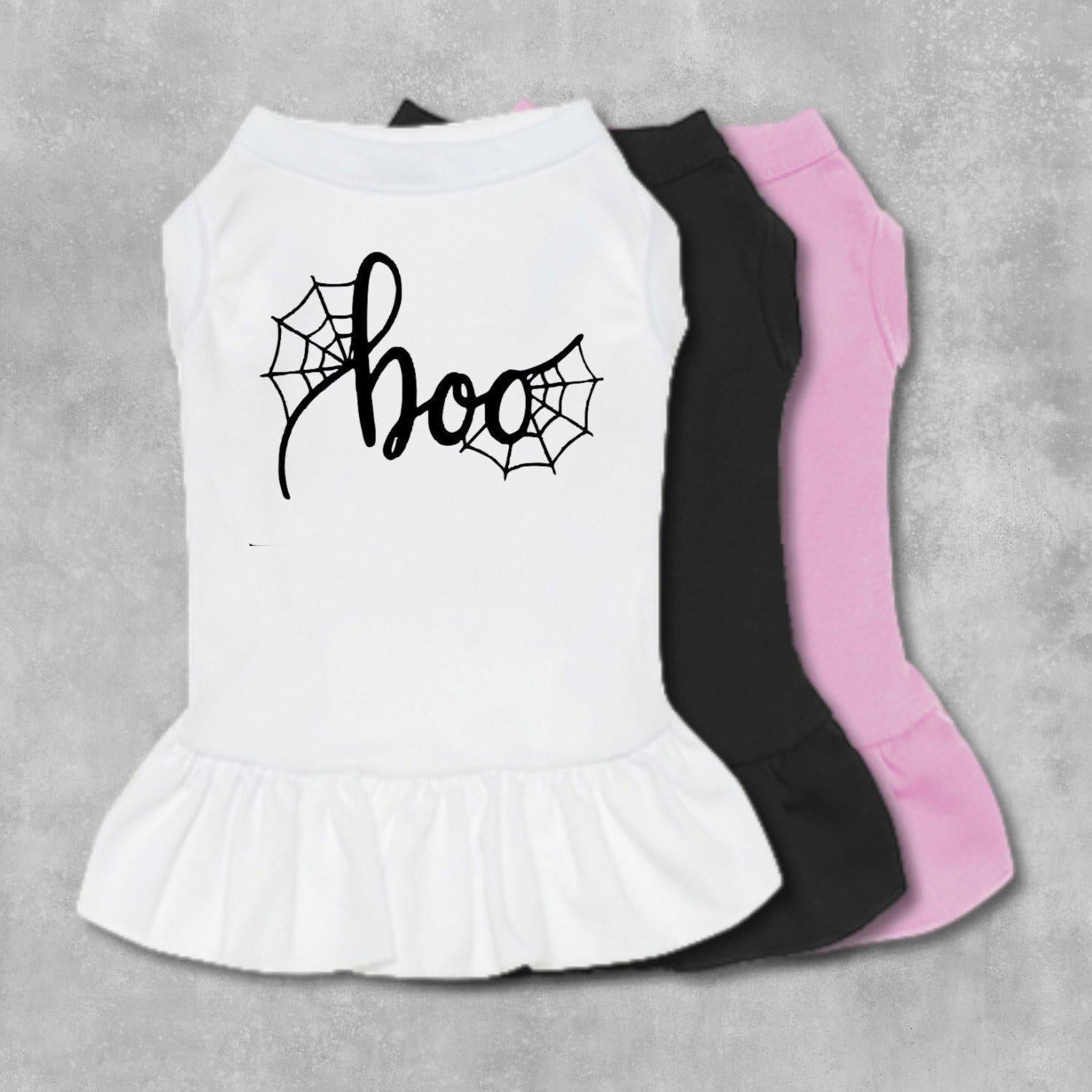 Boo Dog Dress-TheHonestDog