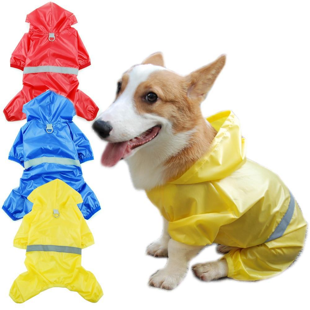 Dog Waterproof Hooded Jumpsuit-The Honest Dog-TheHonestDog