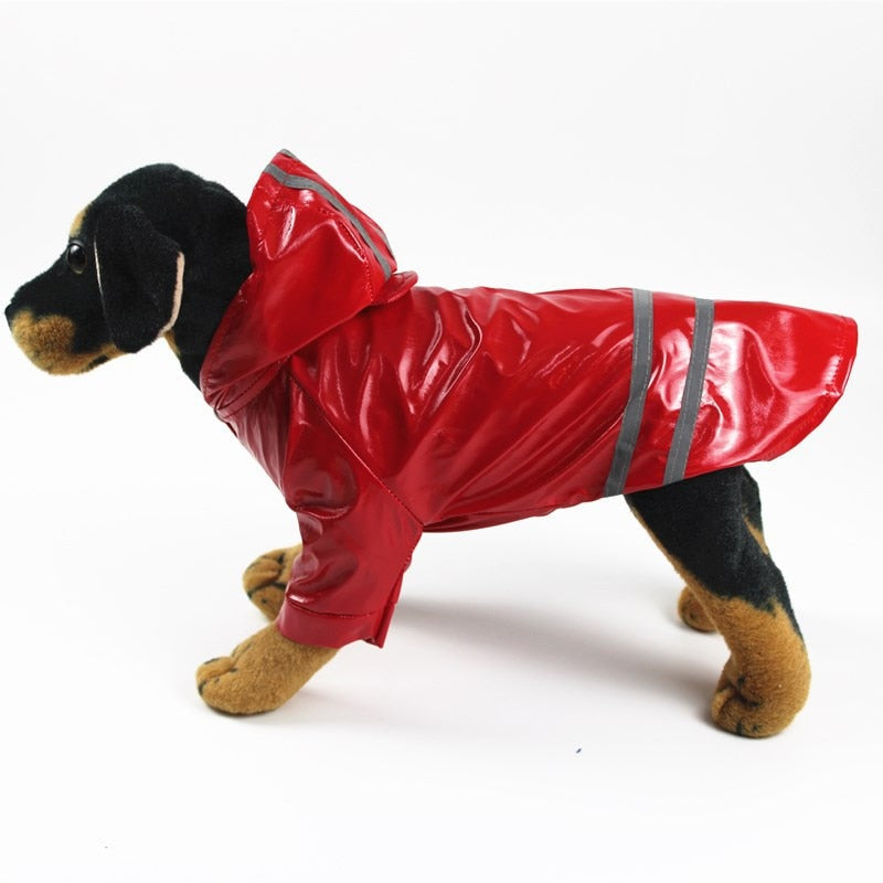 Dog Waterproof Hooded Raincoat-Dog Coat-TheHonestDog