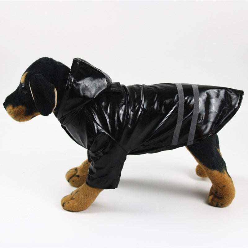 Dog Waterproof Hooded Raincoat-Dog Coat-TheHonestDog