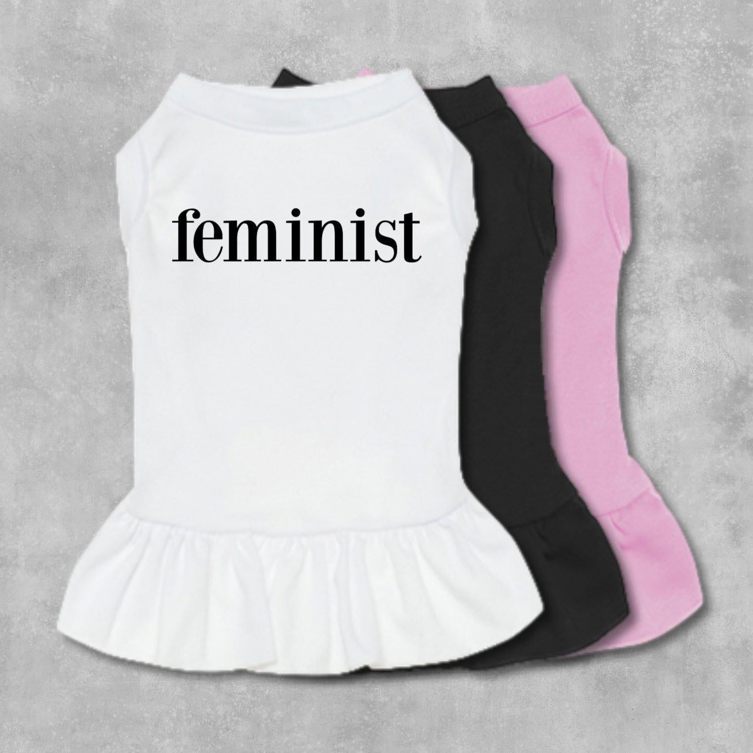 Feminist Dog Dress-The Honest Dog-TheHonestDog