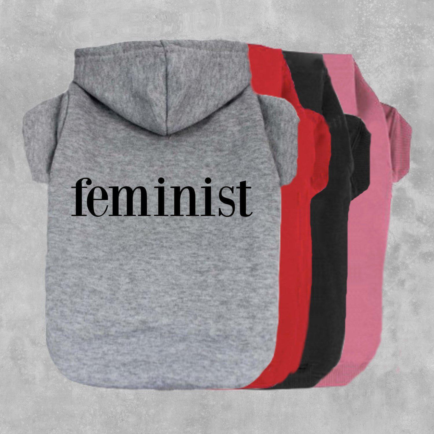 Feminist Dog Hoodie-The Honest Dog-TheHonestDog