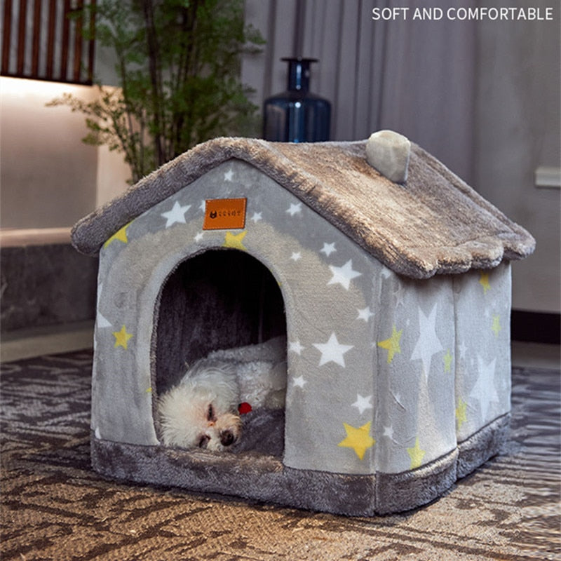 Foldable Dog House Bed-Dog Bed-TheHonestDog