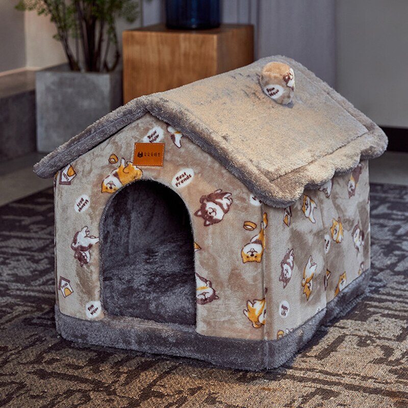 Foldable Dog House Bed-Dog Bed-TheHonestDog