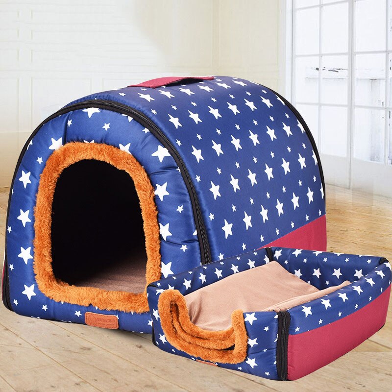 Foldable Washable Travel Dog House-Dog Bed-TheHonestDog