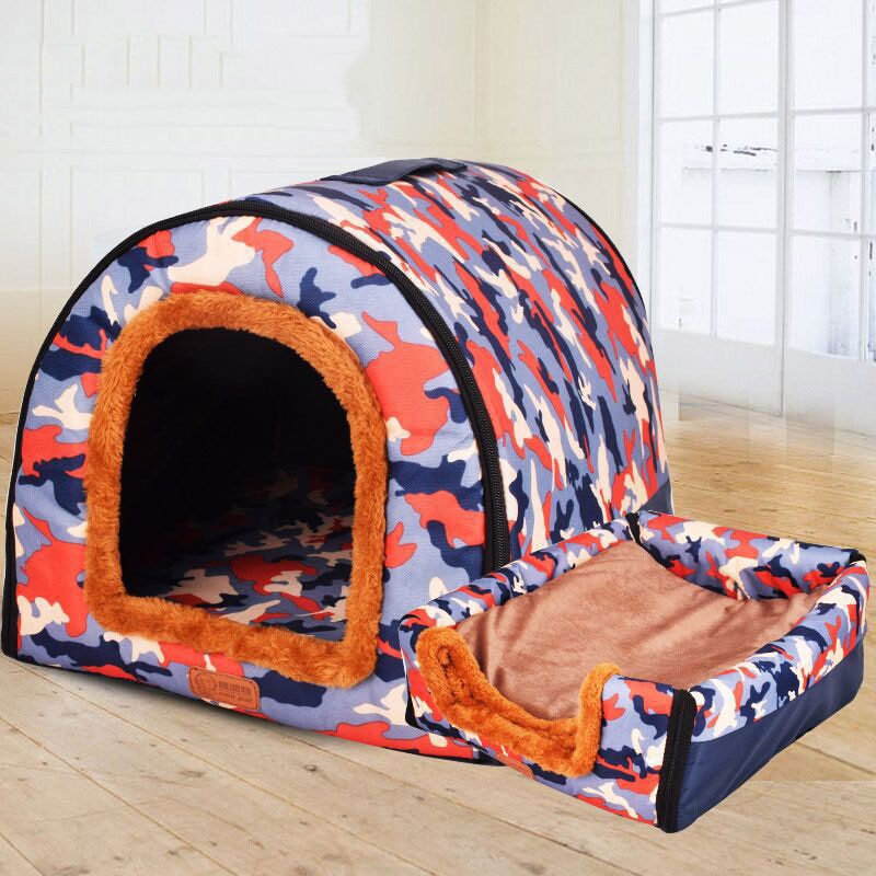 Foldable Washable Travel Dog House-Dog Bed-TheHonestDog