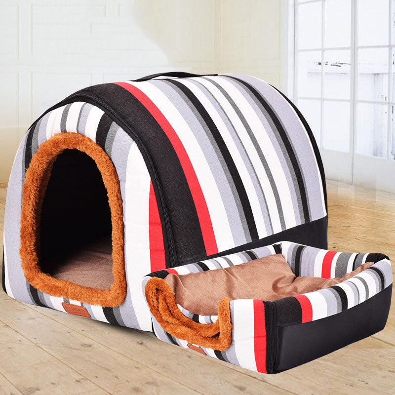 Foldable Washable Travel Dog House-Dog Bed-TheHonestDog