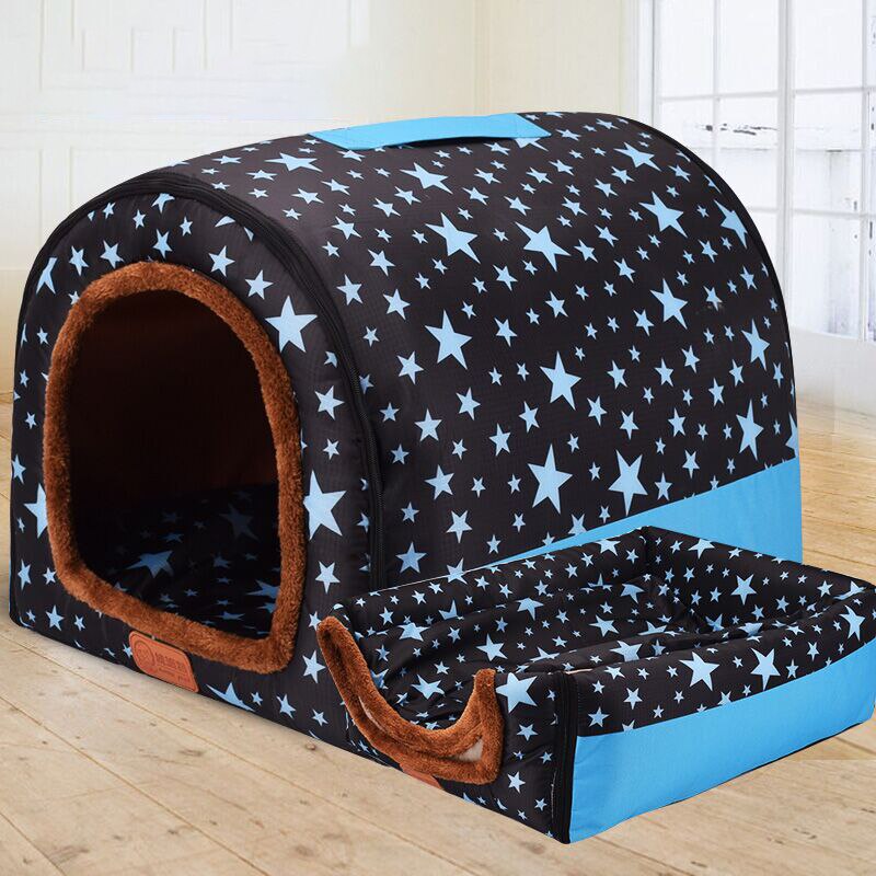 Foldable Washable Travel Dog House-Dog Bed-TheHonestDog