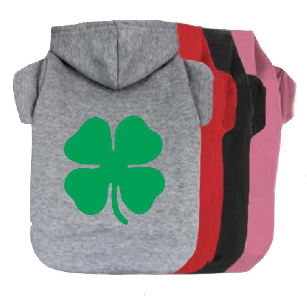 Four Leaf Clover Dog Hoodie-The Honest Dog-TheHonestDog