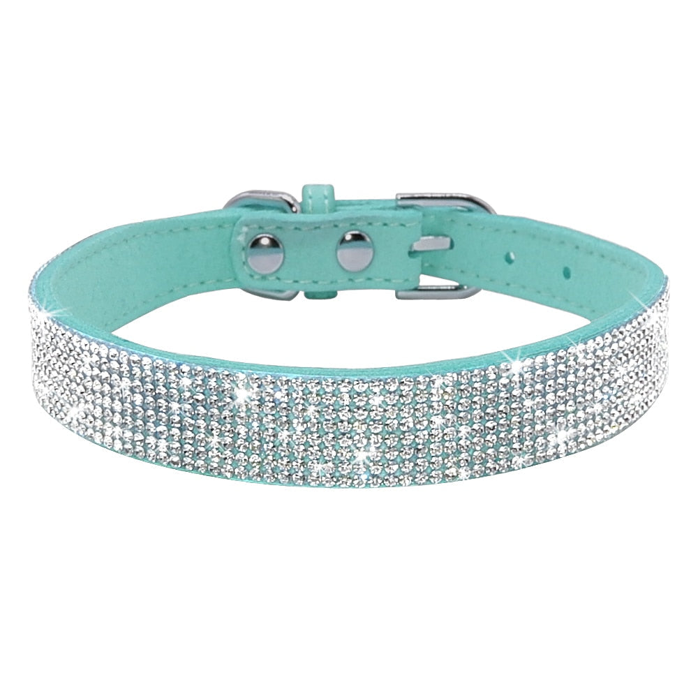 Full Bling Rhinestone Dog Collar-Dog Collar-TheHonestDog