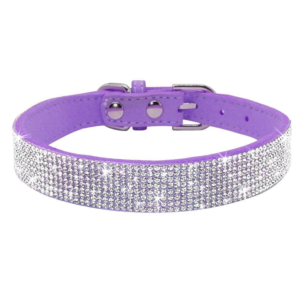 Full Bling Rhinestone Dog Collar-Dog Collar-TheHonestDog