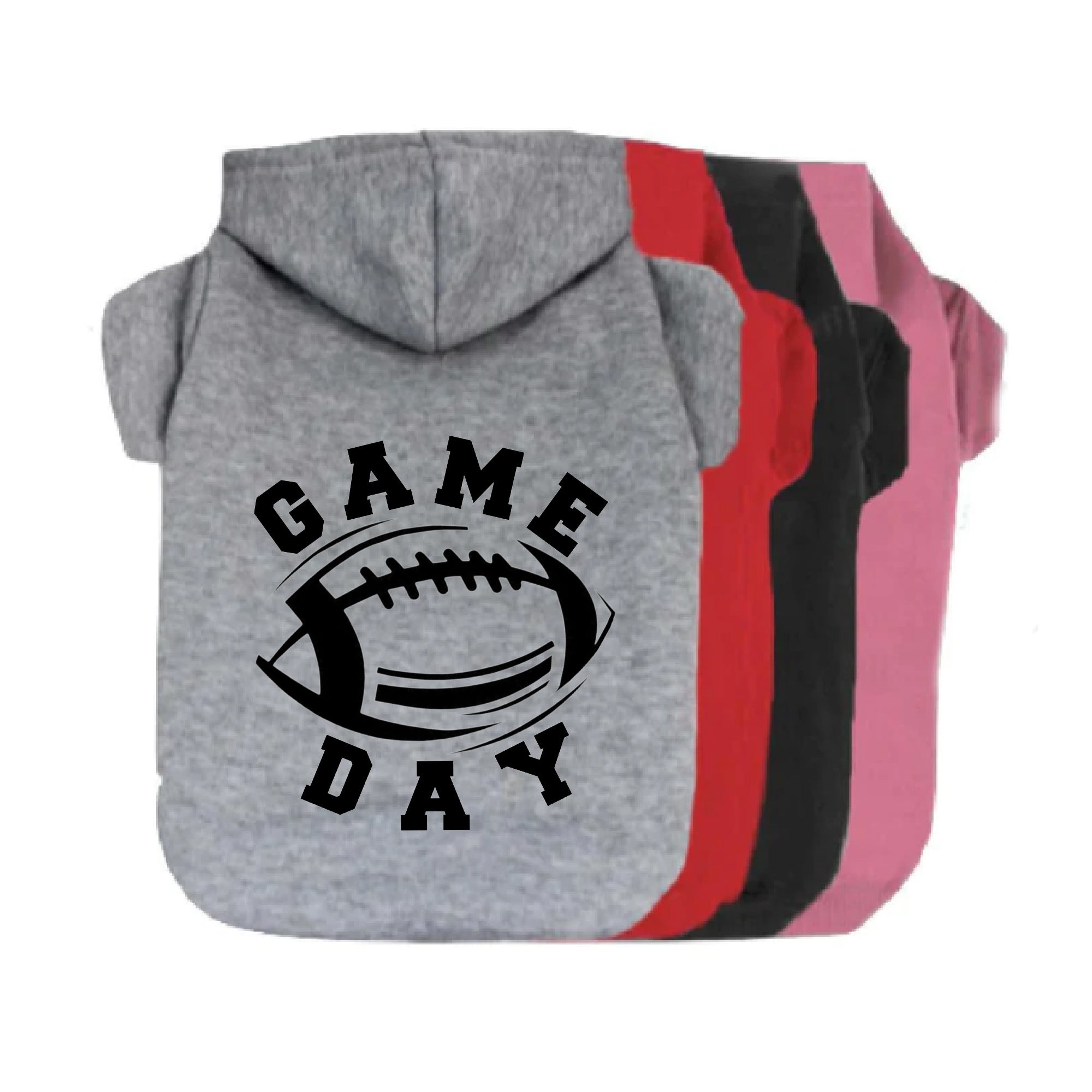 Game Day Football Dog Hoodie-Dog Hoodie-TheHonestDog