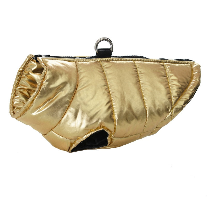 Gold Waterproof Dog Vest-Dog Vest-TheHonestDog