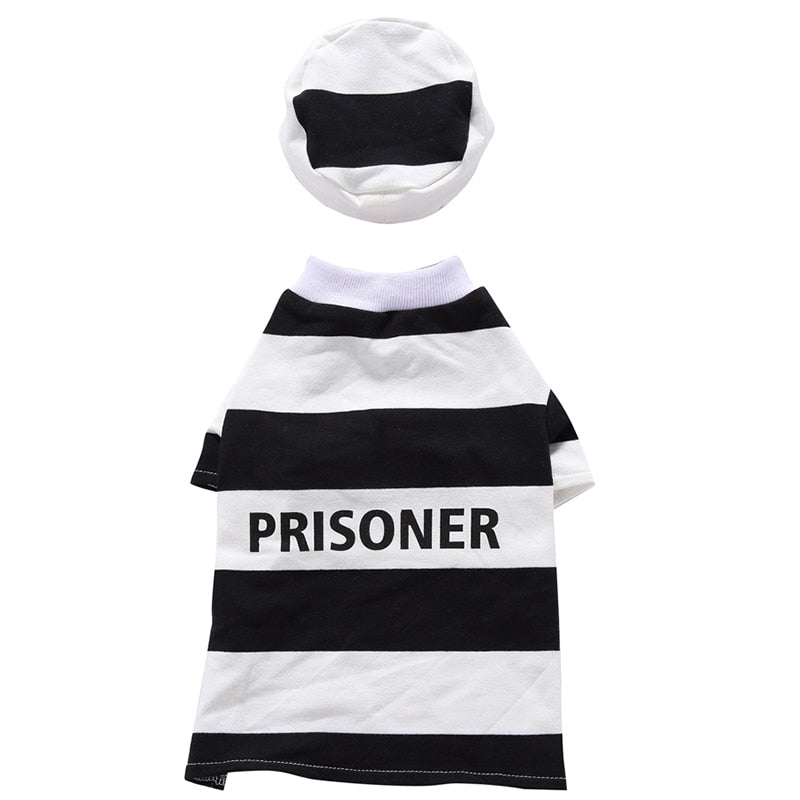 Halloween Dog Prisoner Costume-Halloween Costume-TheHonestDog