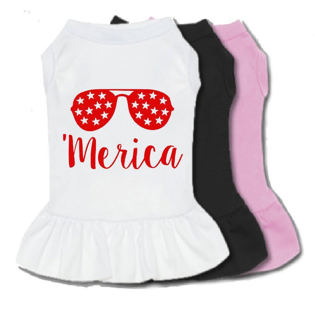 Merica Dog Dress-The Honest Dog-TheHonestDog