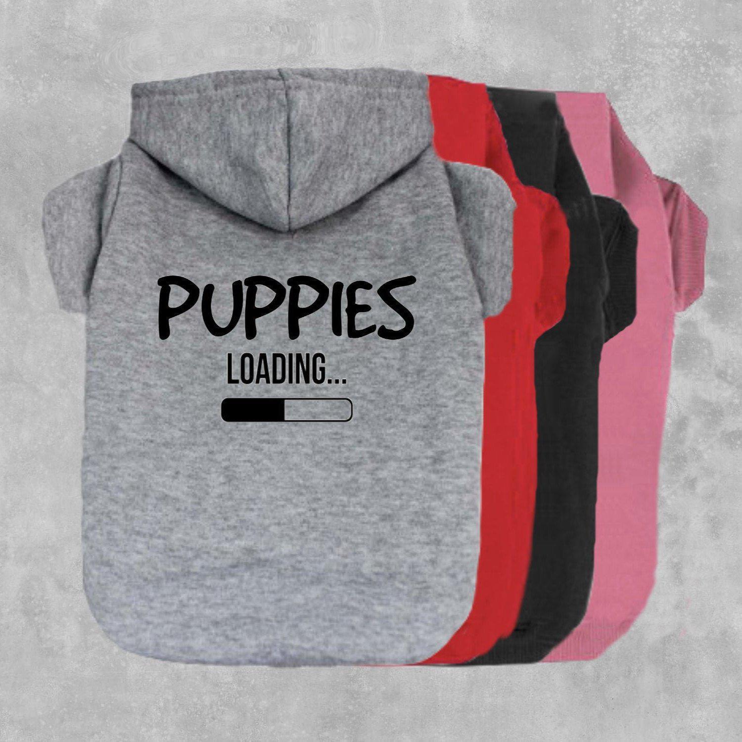 Puppies Loading Dog Hoodie-The Honest Dog-TheHonestDog