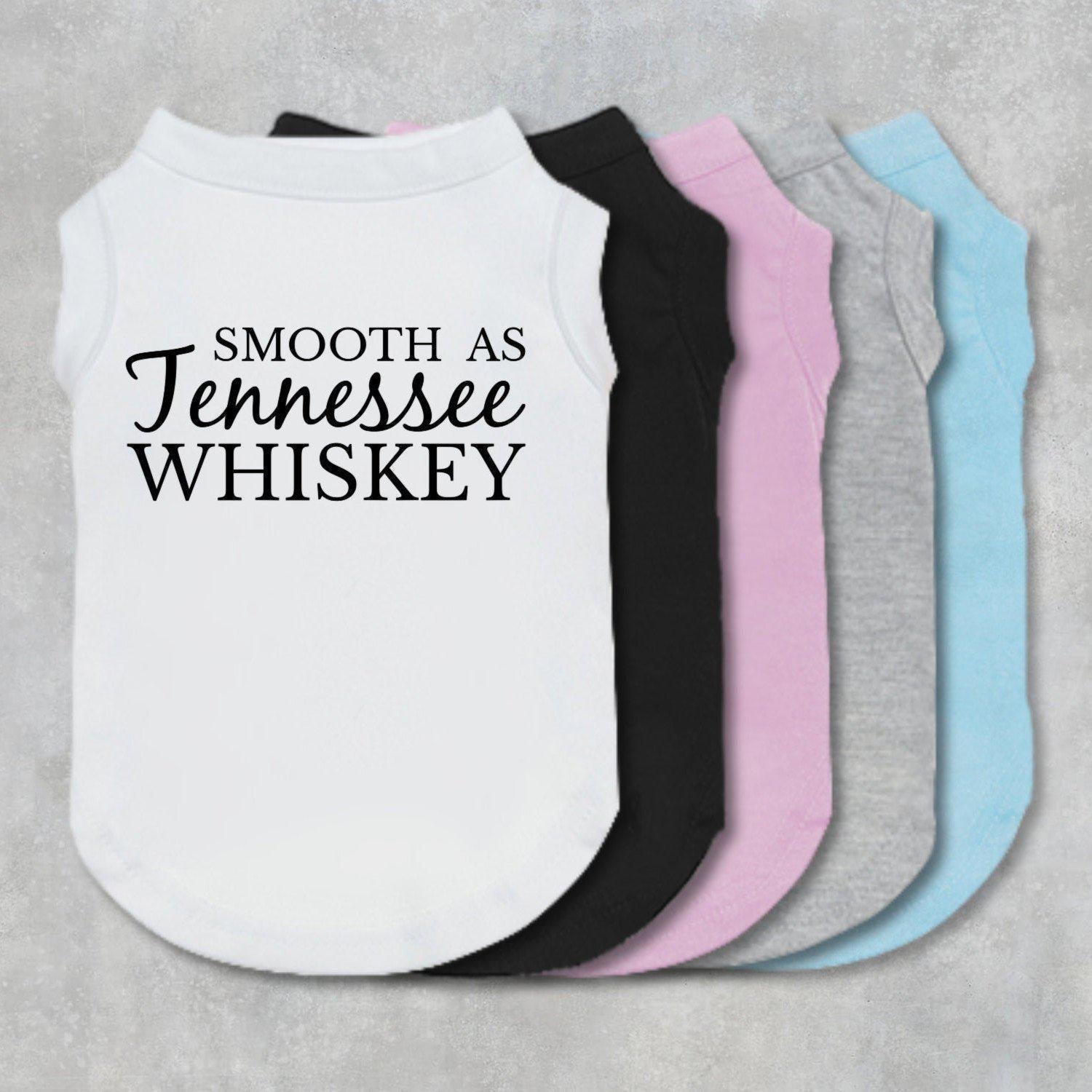 Smooth As Tennessee Whiskey Dog Shirt-The Honest Dog-TheHonestDog