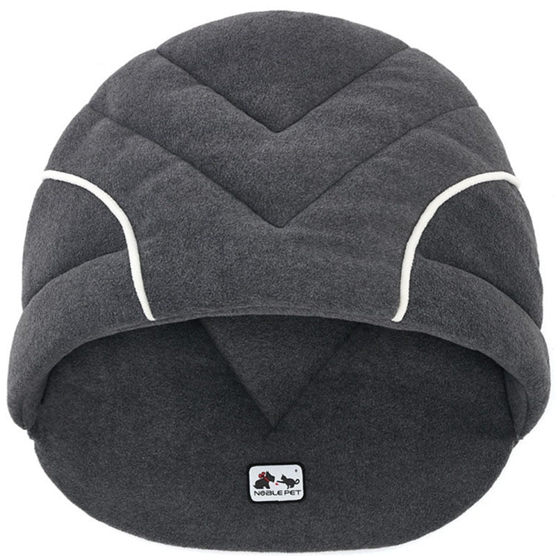 Soft Fleece Dog Bed Cave-Dog Bed-TheHonestDog