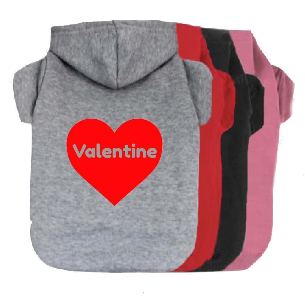 Valentine Heart Dog Hoodie-The Honest Dog-TheHonestDog