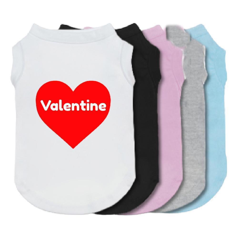 Valentine Heart Dog Shirt-The Honest Dog-TheHonestDog