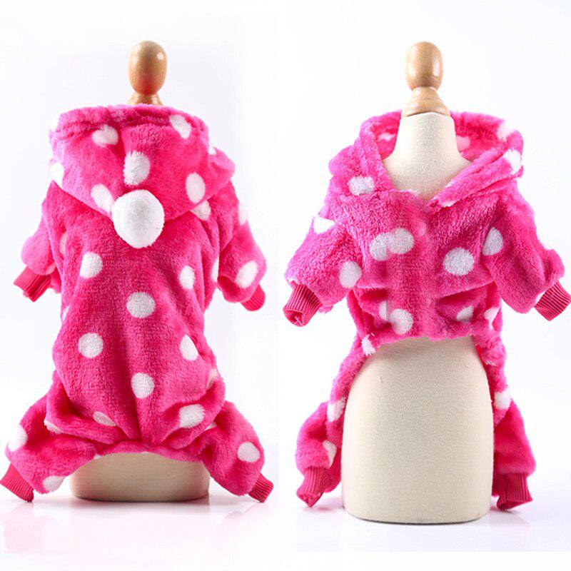 Warm Fleece Animal Dog Pajamas-Dog Pajamas-TheHonestDog