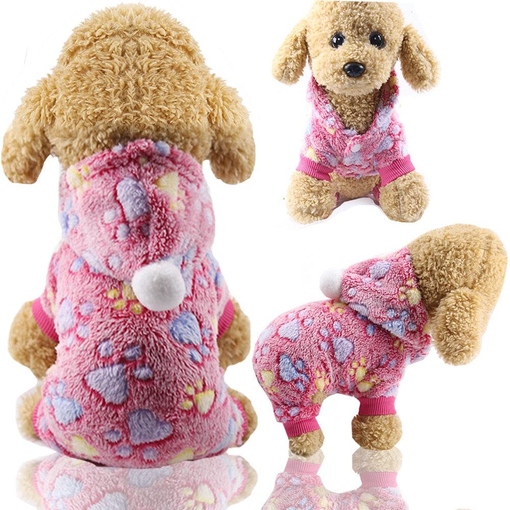 Warm Fleece Dog Pajamas-Dog Pajamas-TheHonestDog