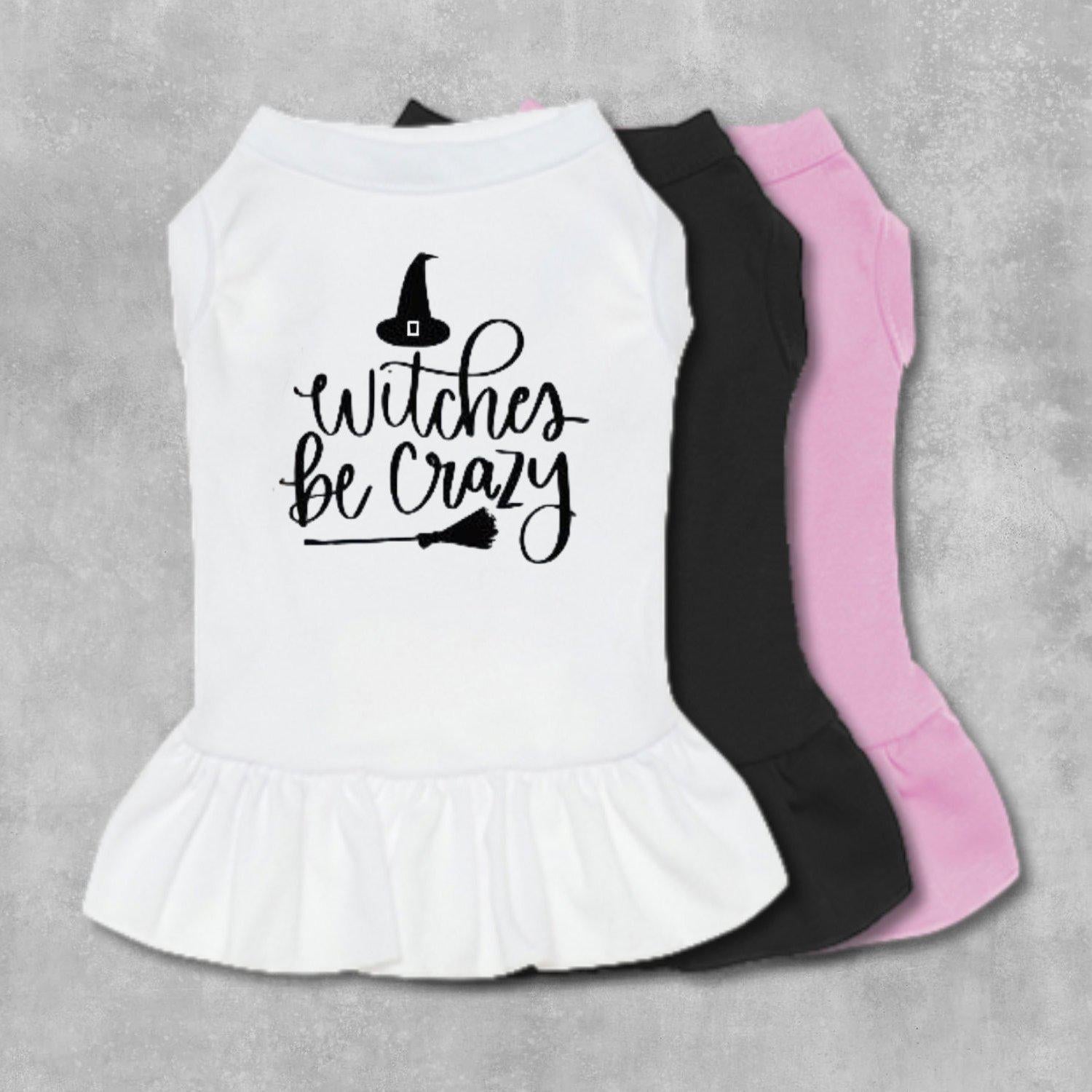 Witches Be Crazy Dog Dress-The Honest Dog-TheHonestDog